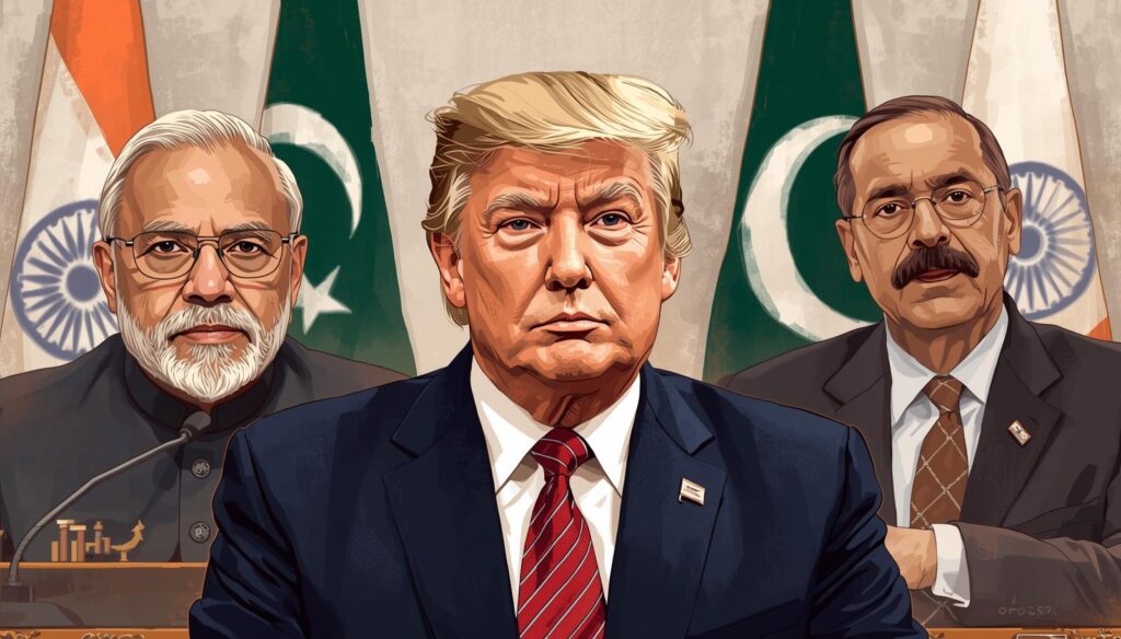 Trump’s Claims on India–Pakistan Peace Efforts